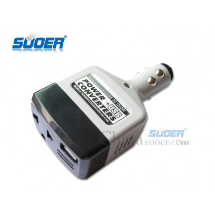 Suoer Factory Price USB Car Cigarette Lighter Cigarette Lighter Charger (CH-011B)