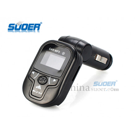 Suoer Fashionable USB/TF Card/Radio Supported Car MP3 Player with Remote Control (VZ302)