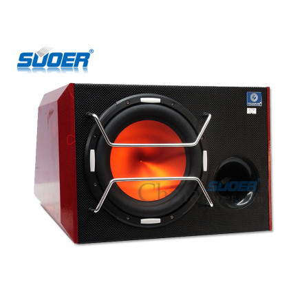 Suoer Good Performance 10 Inch Big Bass Subwoofer Speaker Trapezoid Car Audio Subwoofer (Disen-10 Inch-Trapezoid-A10)