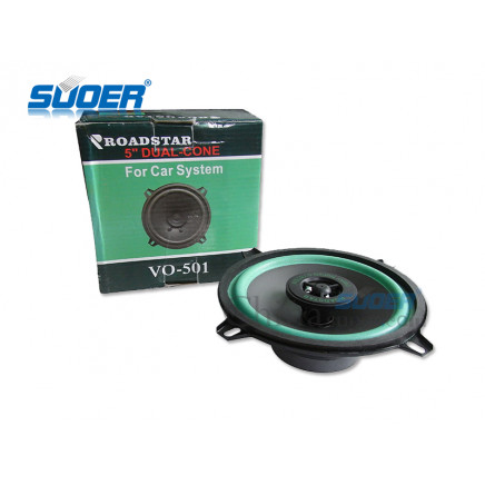Suoer Good Quality 2 Way Car Audio Speaker 5 Inch Dual-Cone Car Speaker (VO-501)