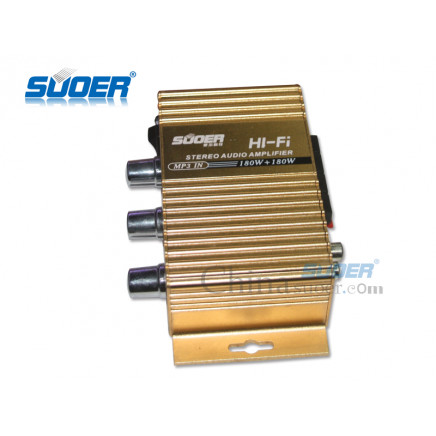 Suoer Hi-Fi Stereo Audio Amplifier Professional Car Power Amplifier (SON-8251B)