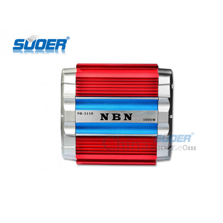Suoer High Quality 1000W Car Amplifier Car Audio Amplifier (NB-2118)