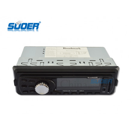 Suoer High Quality Car MP3 Player Car Aux/FM/MP3 Audio Music Player with CE&RoHS (YK-6240)