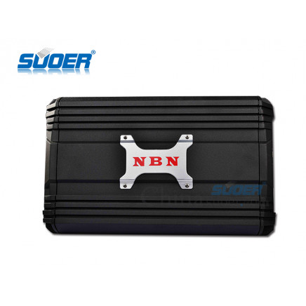 Suoer High Quality Stereo Car Amplifier Car Audio Amplifier Car Power Audio Amplifier (S-4108)