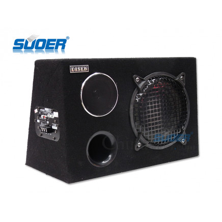 Suoer High Quality Traprzoid Car Audio Sunwoofer 8 Inch Big Bass Car Speaker Subwoofer (Disen-Trapezoid-8 Inch)