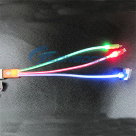 Super Bright Light LED Light USB Cable for iPhone 4G, 5g, 5s, 5c, Samgsung