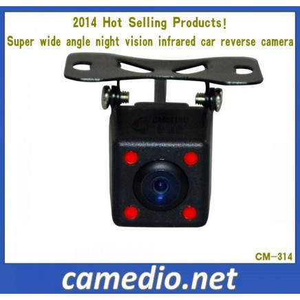 Super Wide Angle Night Vision Infrared Car Reverse Camera 2014 Hot Selling Products