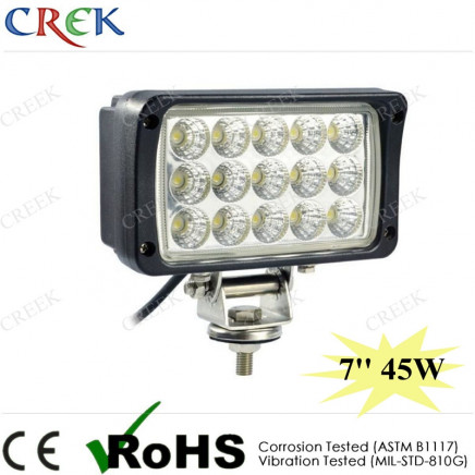 Surface Mounted 7'' 45W Industrial LED Work Light with Vibration Tested (CK-WE1503A)