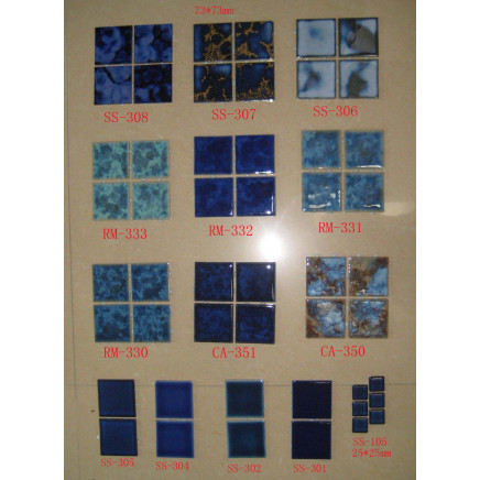 Swimming Pool Mosaic, Glass Mosaic Swimming Pool Solution