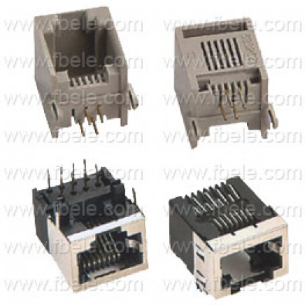 Telecom Plug RJ45 Connectors PCB Jack -3
