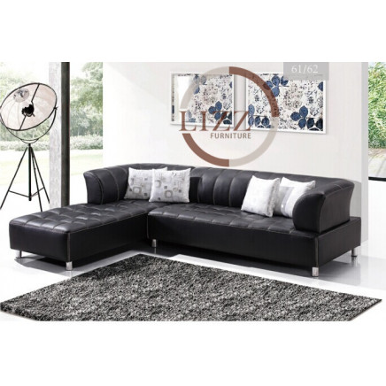 Thailand Black Sectional Sofas (L. P5516)