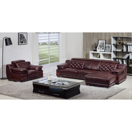 Thailand Leather Sofa Sets (Yx1323)