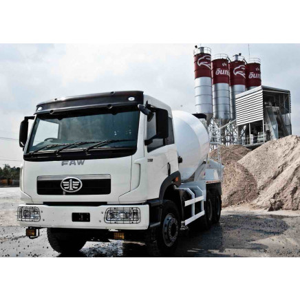 The Jiefang 6X4 336HP 6m3 Faw Concrete Mixer Truck