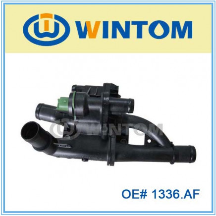 Thermostat Housing with Thermostat for Peugeot 1336. Af