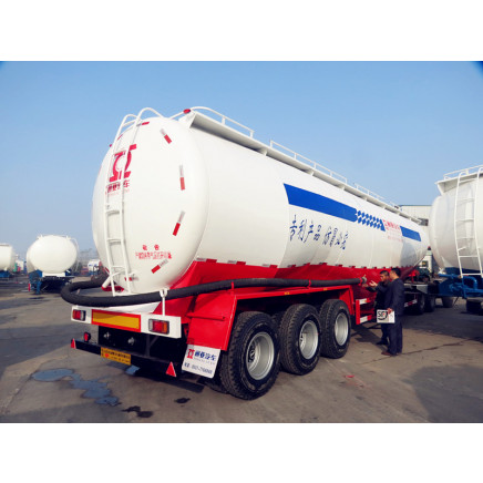 Tongya 3 Axle 65CBM Bulk Cement Tanker Semi Trailer (CTY7500)