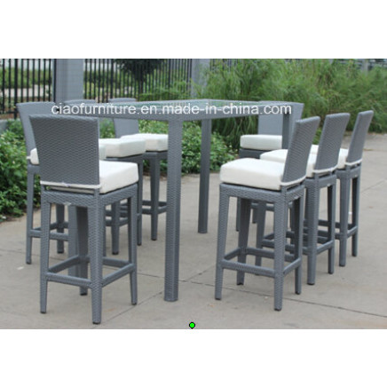 Top Design Outdoor Patio Rattan Bar Furniture Bar Stool