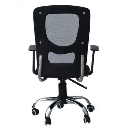 Top Quality Upholstered Chair Medium Back Staff Chair