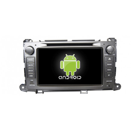 Toyota Sienna Car DVD Player with iPod, Touch Screen for Android System