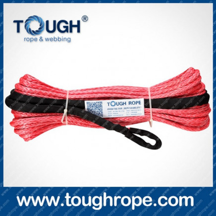 Tr-03 Truck Hydraulic Winch Dyneema Synthetic 4X4 Winch Rope with Hook Thimble Sleeve Packed as Full Set