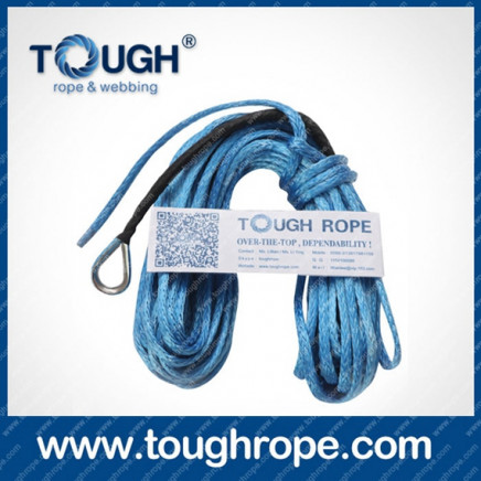 Tr-04 ATV Winch Dyneema Synthetic 4X4 Winch Rope with Hook Thimble Sleeve Packed as Full Set