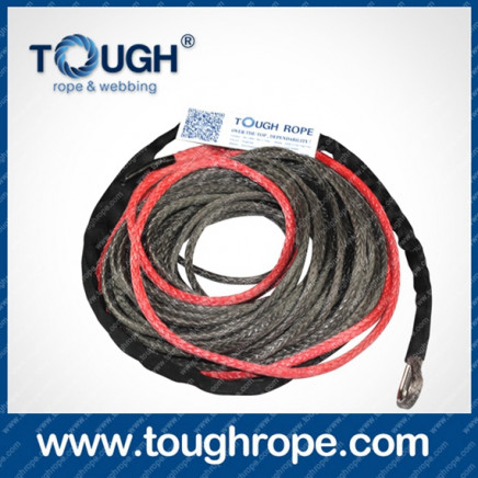 Tr-04 Yacht Winch Dyneema Synthetic 4X4 Winch Rope with Hook Thimble Sleeve Packed as Full Set