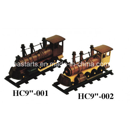 Train Model Wooden Toy for Adults and Kids (HC9''-001(002))