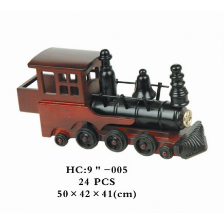 Train Model Wooden Toy for Adults and Kids (HC9''-005)