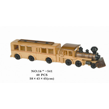 Train Model Wooden Toy for Adults and Kids (NO16''-541)