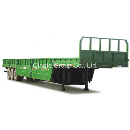 Transportation Semi-Trailer, with Barrier, 3 Axles (QDT9401)