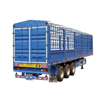 Tri Axle Stake Semi Trailer for Cow Transportation (FTW9381CLX)