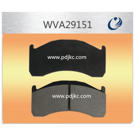 Truck Bus Brake Pads Wva29151 for Volvo