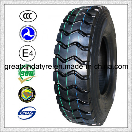 Truck Tire, All Steel Truck Tire (8.25r16, 7.5r16, 7r16, 9r20, 10r20, 11r20, 12r20)