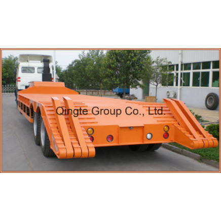 Two Axle, Flatbed, Low Bed Semi-Trailer (QDT9272TDP)