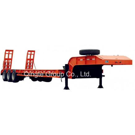 Two Axles Low Bed Semi Trailer (QDT9272TDP)