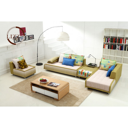 U. K. Home Fabric Sofa Set (Lm24)
