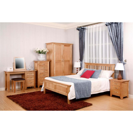 UK Cambridge Sherwood Range/Solid Oak Wood Bedroom Furniture