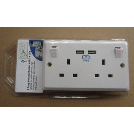 UK USB Wall Socket, UK USB Wall Plates, Bs Standard