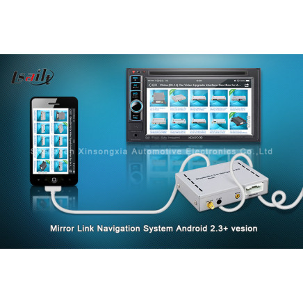 USB Mirroring System for Kenwood with New in-Car Entertainment for Android / Ios Connectivity