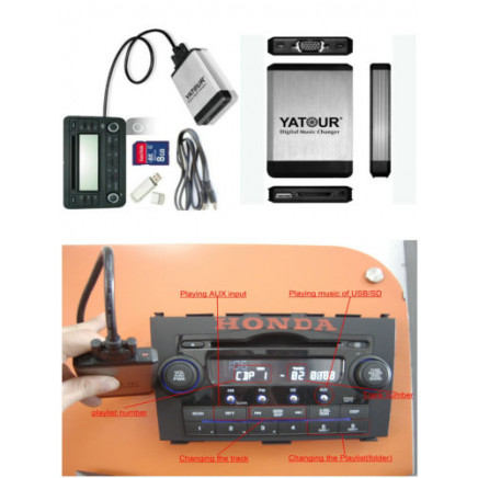 USB/SD+Aux Car MP3 Player