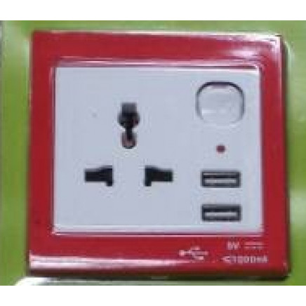 USB Wall Socket, Wall Socket with USB