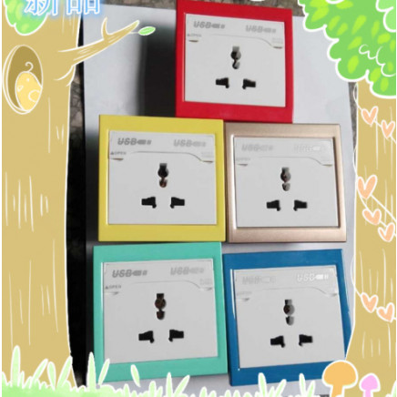 USB Wall Sockets, USB Charger for iPhone iPad MP3 MP4