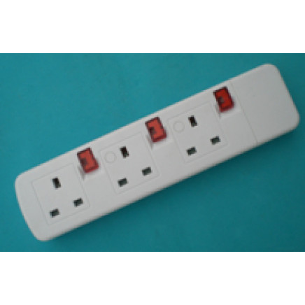 United Kindom Extension Strips, UK Extension Socket