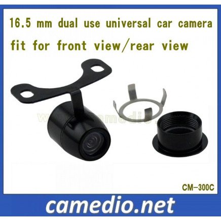 Universal Dual Use Mini Size 16.5mm Rear View Car Camera 170 Degree