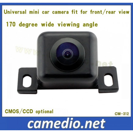 Universal Mini Rear View Car Parking Camera with 170 Degree Wide Viewing Angle