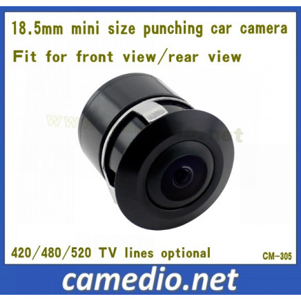Universal Punching Mount Car Rear View Camera with 170 Degree Wide Viewing Angle
