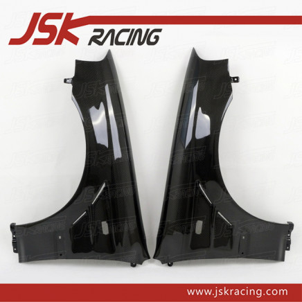 Vent Style Carbon Fiber Front Fender for 1999-2000 Honda Civic (JSK120510)