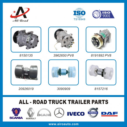Volvo Truck AC Compressor 8150135 3962650 PV8 8191892 PV8 20926019 3090909 8157216