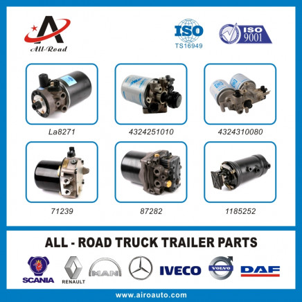 Volvo Truck Air Dryer Ass'y La8271 4324251010 4324310080 71239 87282 1185252