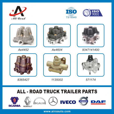 Volvo Truck Multi Circuit Protection Valves Ae4452 Ae4604 9347141400 8365427 1135002 571174
