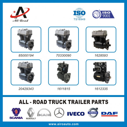 Volvo Truck Parts Compressor 85000194 70330090 1628593 20429343 1611815 1612335
